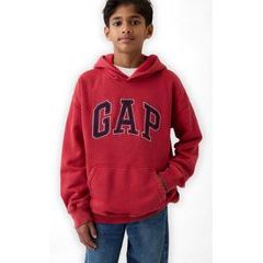 GAP 887099-00 Dětská mikina s logem VintageSoft Červená