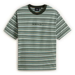 VANS Cameron Stripe SS Knit Gray Olive
