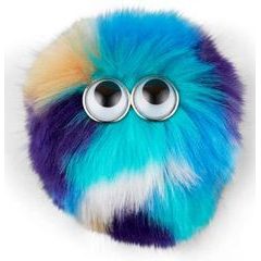ERGOBAG Fluffy Klettie - Blue-Turquoise
