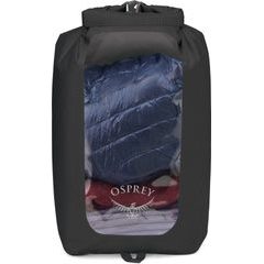 OSPREY DRY SACK 20 W/WINDOW, black