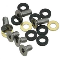 E*THIRTEEN Chainguide bolt/spacer kit | Converts all 3 bolt alloy backplate and all 2 bolt alloy or composite guides from 52/53mm Chainline to 55mm