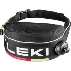 LEKI Drinkbelt Thermo , black-bright red-neonyellow