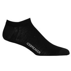 ICEBREAKER M Lifestyle Fine Gauge No Show BLACK/SNOW