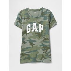GAP Tričko s logem Zelená
