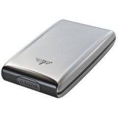 TRU VIRTU Credit Card Case RAZOR Fan - silk Silver Arrow