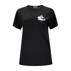 ACLIMA LightWool tee mountain W's jet black
