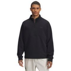 UNDER ARMOUR Unstoppable Flc Half Zip-BLK