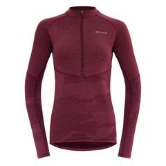 DEVOLD Standal Merino Shirt Zip Neck Wmn, Beetroot