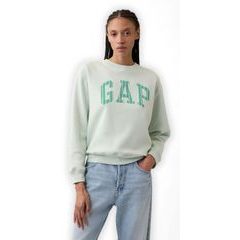 GAP 886092-02 Mikina s logem Zelená