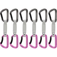 MAMMUT Workhorse Keylock 17 cm 6-Pack Quickdraws grey-pink