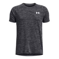 UNDER ARMOUR Tech Textured SS-BLK