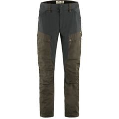FJÄLLRÄVEN Keb Trousers M Dark Olive-Dark Grey