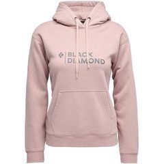 BLACK DIAMOND W MINI STACKED PO HOODY Pale Mauve