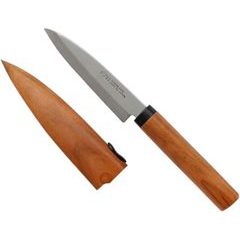 KAI Nůž na ovoce s dřevěným obalem na čepel 9 cm