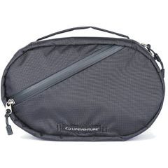 LIFEVENTURE Folding Wash Bag; black