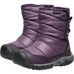 KEEN PUFFRIDER WP CHILDREN black plum/daiquiri green