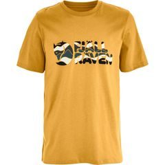 FJÄLLRÄVEN Multicolor logo T-shirt M Ochre