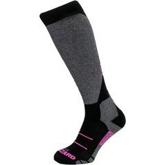 BLIZZARD Wool Sport ski socks, black/pink