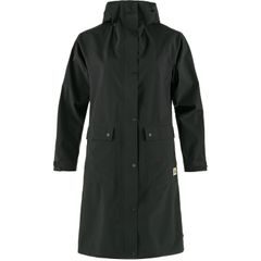 FJÄLLRÄVEN Vardag Rain Parka W, Black