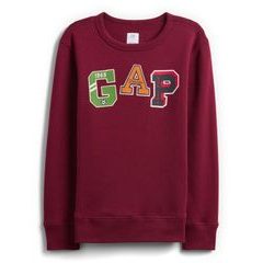 GAP 795118-01 Dětská mikina s logem Červená