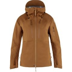 FJÄLLRÄVEN Keb Eco-Shell Jacket W, Chestnut