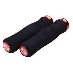 SRAM LOCKING GRIPS FOAM CONT 129 BLK/RED