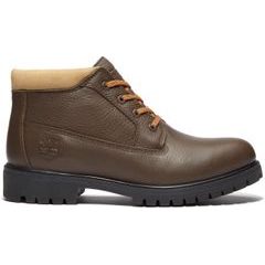 TIMBERLAND Premium Mid Lace Chukka WP Dark Brown