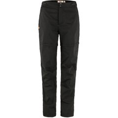 FJÄLLRÄVEN Abisko Hike Zip-off Trs W, Black