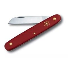VICTORINOX Floral knife, red, Blister