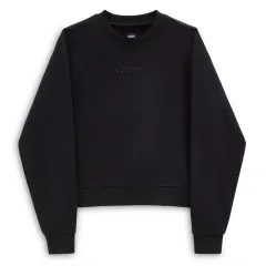 VANS W ESSENTIAL FT RELAXED CREW Black