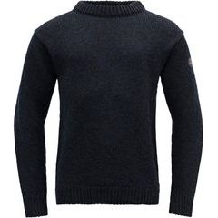 DEVOLD Nansen Wool Sweater, Navy