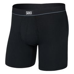 SAXX ESSENTIAL COTTON BB FLY, black