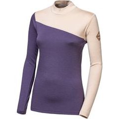 SENSOR MERINO EXTREME UP dámská mikina dl.rukáv grape purple/beige