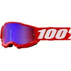 100% ACCURI 2 JUNIOR Goggle Red - Mirror Red Lens