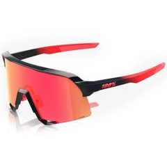 100% S3 - Elly 24 LE - Gloss Black Matte Red - HiPER Fire Red Mirror