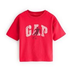 GAP 887096-00 Dětské tričko s logem Červená
