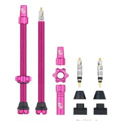 WOLF TOOTH Tubeless Valve Stem Kit 80mm růžová
