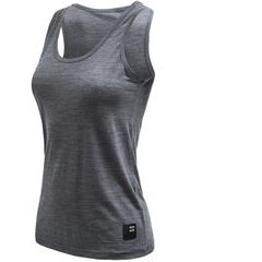 SENSOR MERINO LITE dámské triko bez rukávu anthracite gray