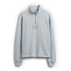 GAP 873446-01 Oversize mikina s logem VintageSoft Unisex Šedá