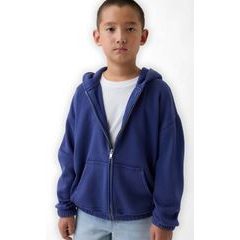 GAP 887350-01 Dětská mikina na zip VintageSoft Tmavě modrá