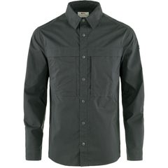 FJÄLLRÄVEN Abisko Trail Shirt LS M Dark Grey