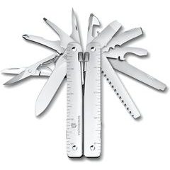 VICTORINOX 3.0327.MN Swiss Tool MX, silver, in nylon pouch