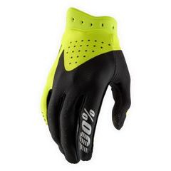 100% ITRACK Gloves Black/Fluo Yellow