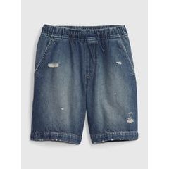 GAP 612952-00 Dětské džínové kraťasy Modrá