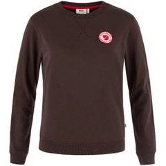 FJÄLLRÄVEN 1960 Logo Badge Sweater W Black Oak
