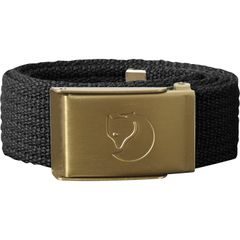 FJÄLLRÄVEN Kids Canvas Brass Belt Dark Grey