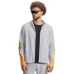 UNDER ARMOUR UA Velociti Storm Hooded Jkt-GRY