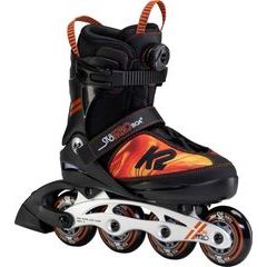 K2 SK8 HERO BOA ALU, black orange