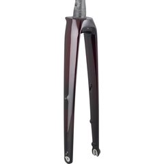 TREK Fork Rigid Trek FX Sport Carbon Thru-Skew Red Carbon Smoke