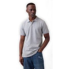 GAP 586306-44 Piqué polo tričko Šedá